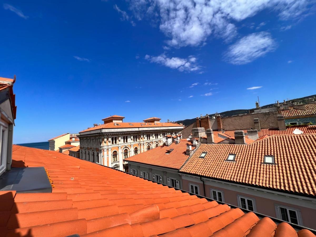 Mansarda Mazzini Apartman Trieszt Kültér fotó